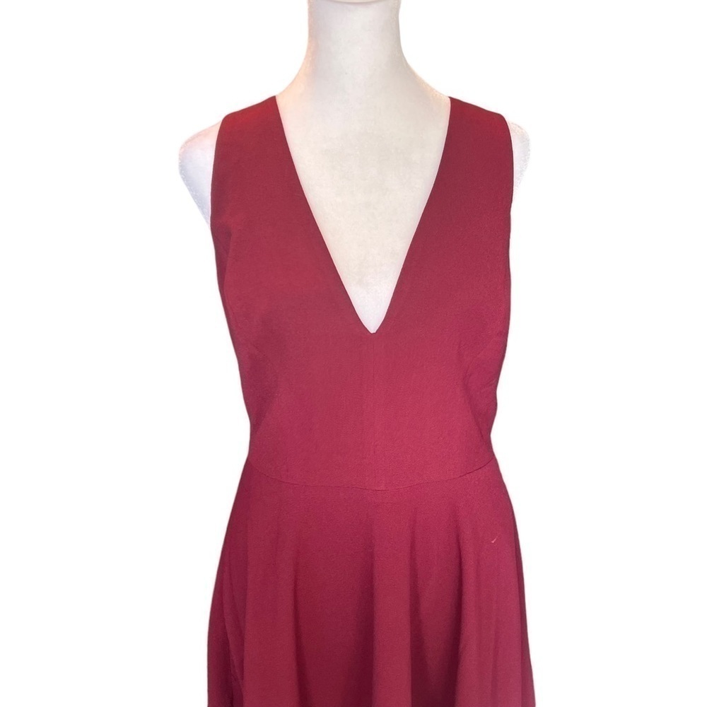 Dress The Population - Catalina Knee Length Cocktail Dress Sz L - Picture 4 of 9